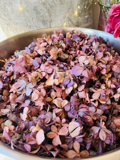 Petal Bags - Loose Confetti - Naturally Dried Hydrangea Wedding Confetti